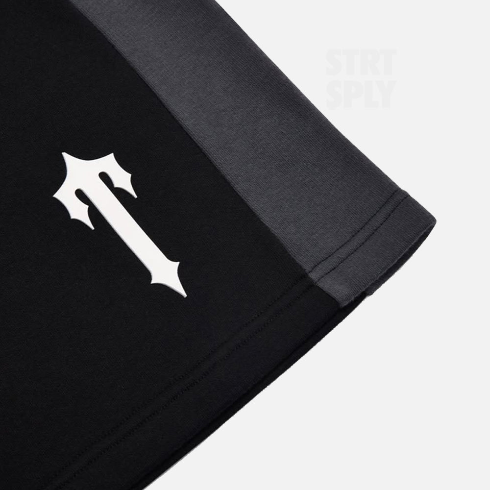 Trapstar Irongate T Panel T-Shirt & Short Set - Black
