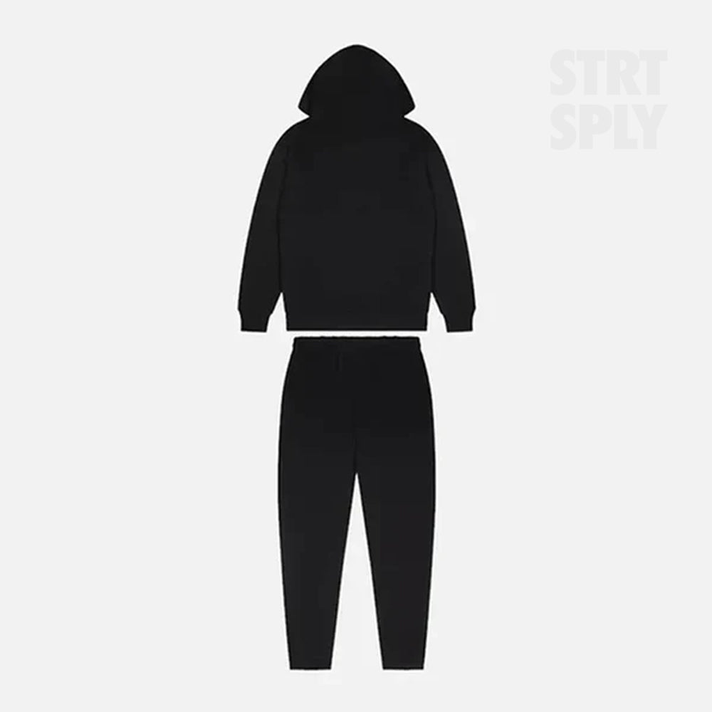 Trapstar Shooters Hooded Tracksuit - Black / Orange