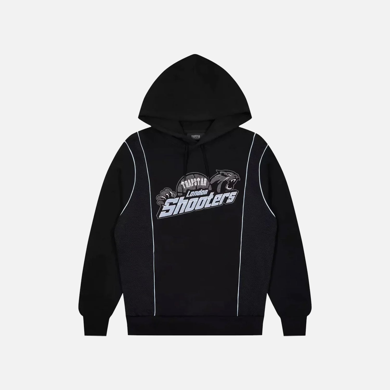Trapstar Shooters Technical Hooded Tracksuit - Black / Blue
