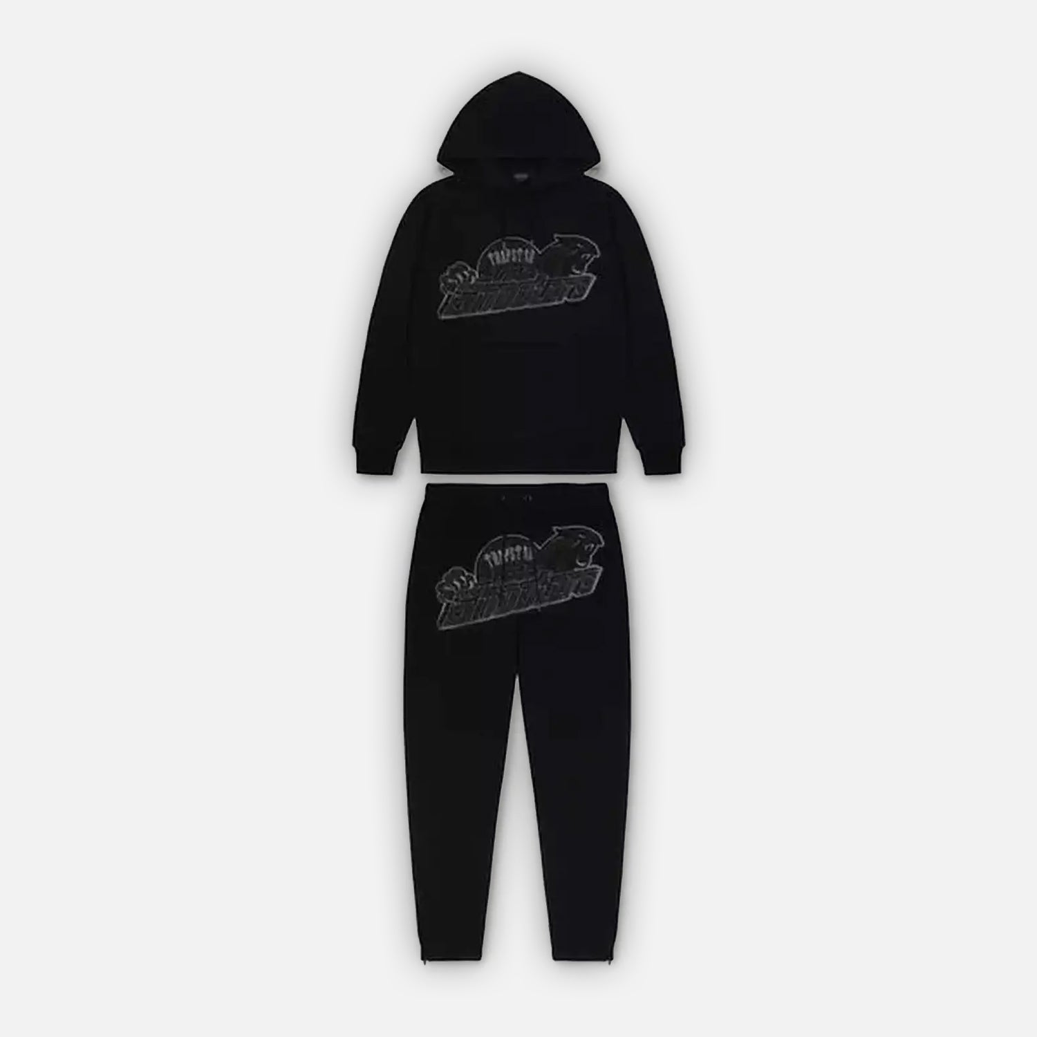 Trapstar Shooters Hooded Tracksuit - Blackout