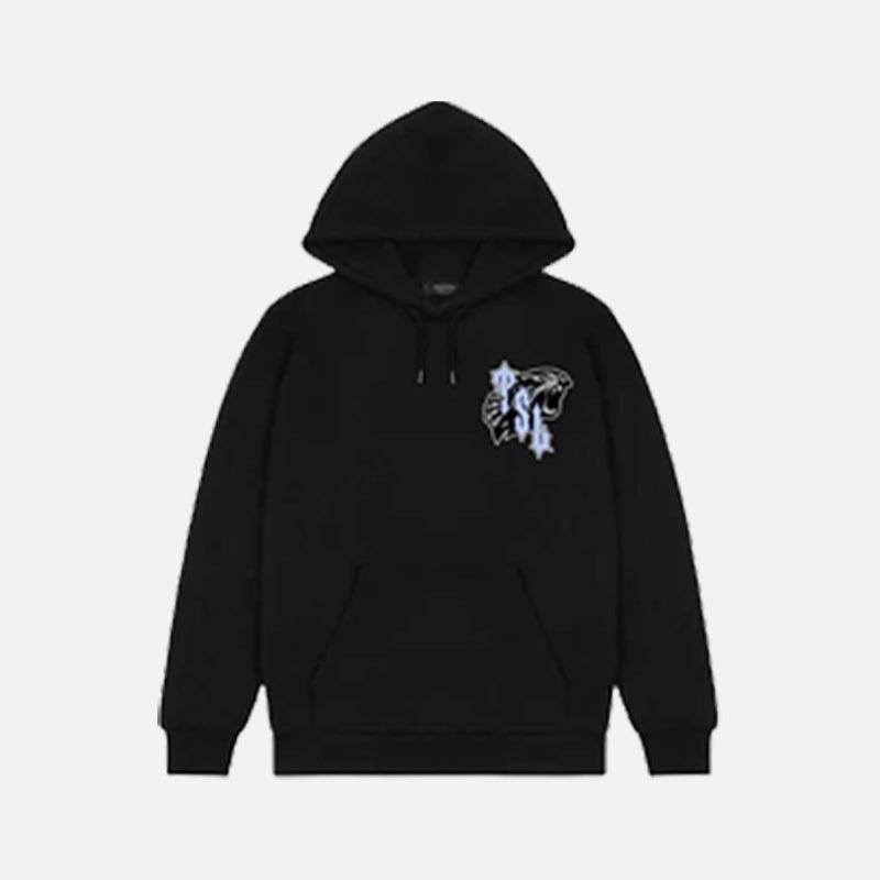 Trapstar TSL Shooters Hooded Tracksuit - Black Ice Edition