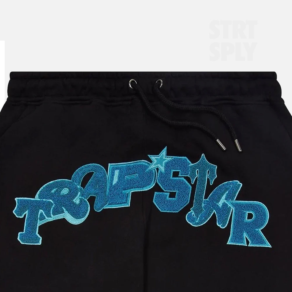 Trapstar Wildcard Hooded Tracksuit - Black / Teal