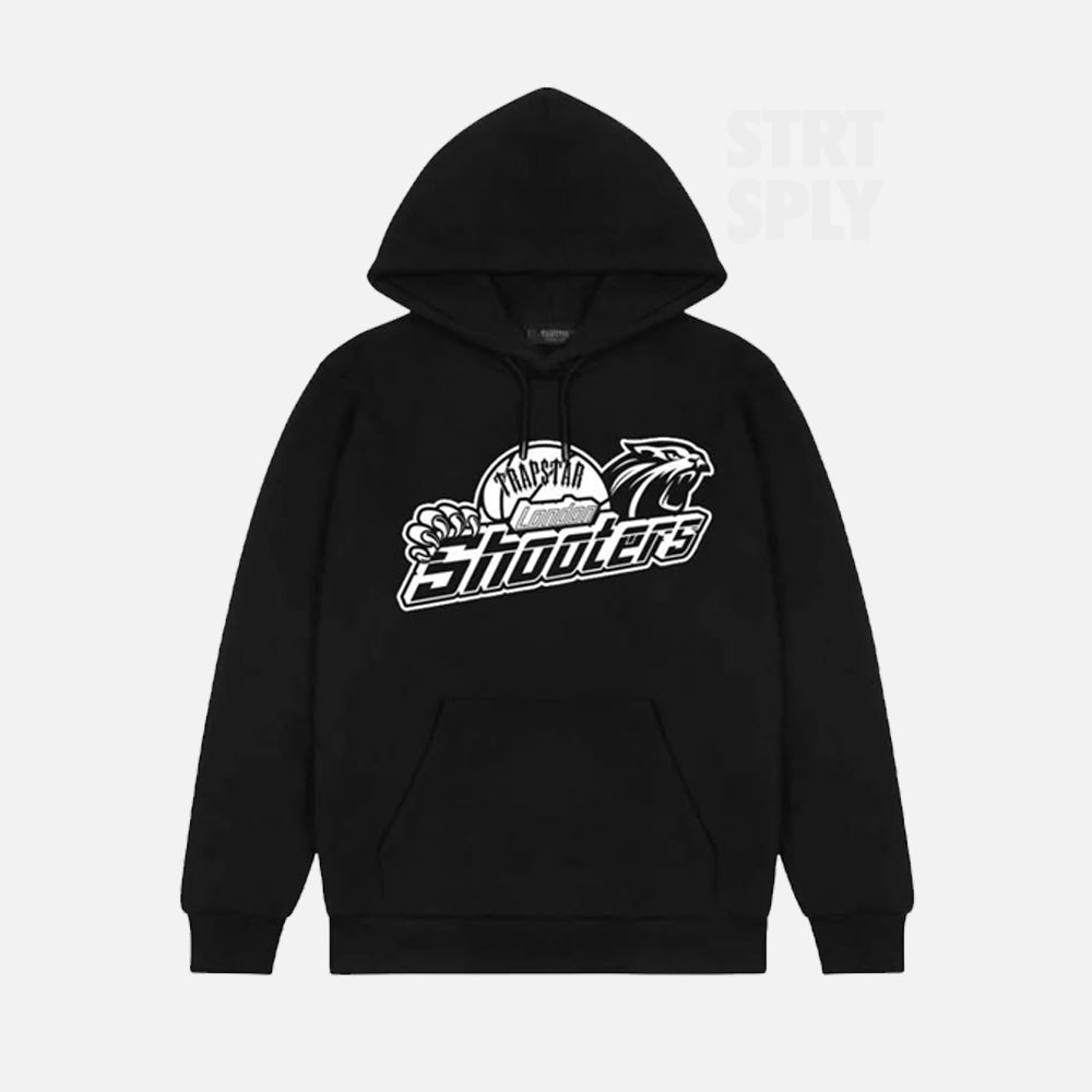 Trapstar Shooters Hoodie - Black / White