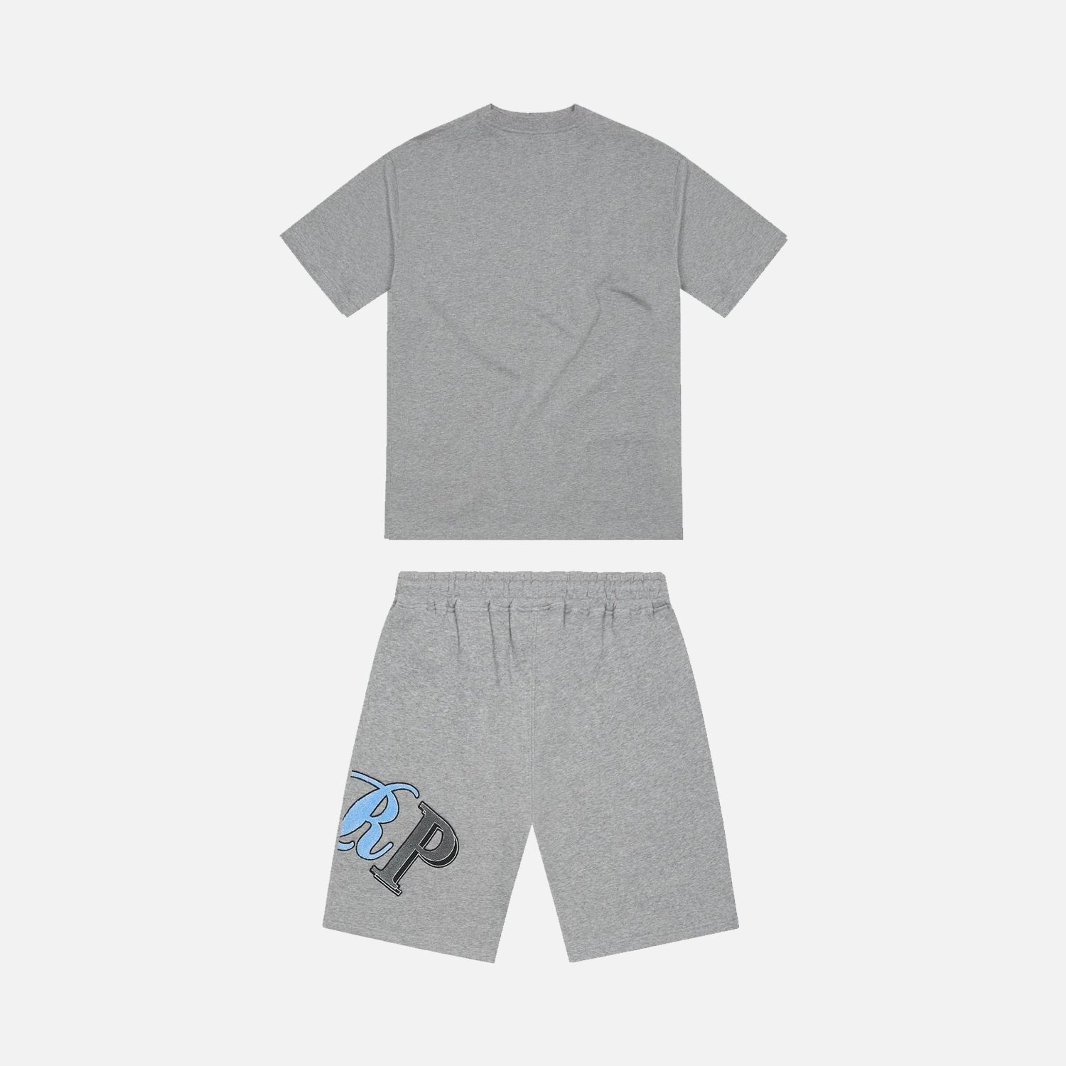 Trapstar TRP Short Set - Grey / Ice Blue