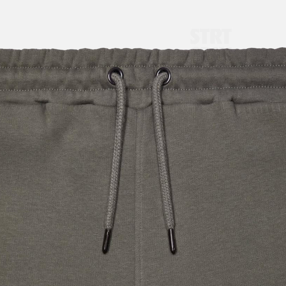 Trapstar TRP Flame T-Shirt & Short Set - White / Khaki