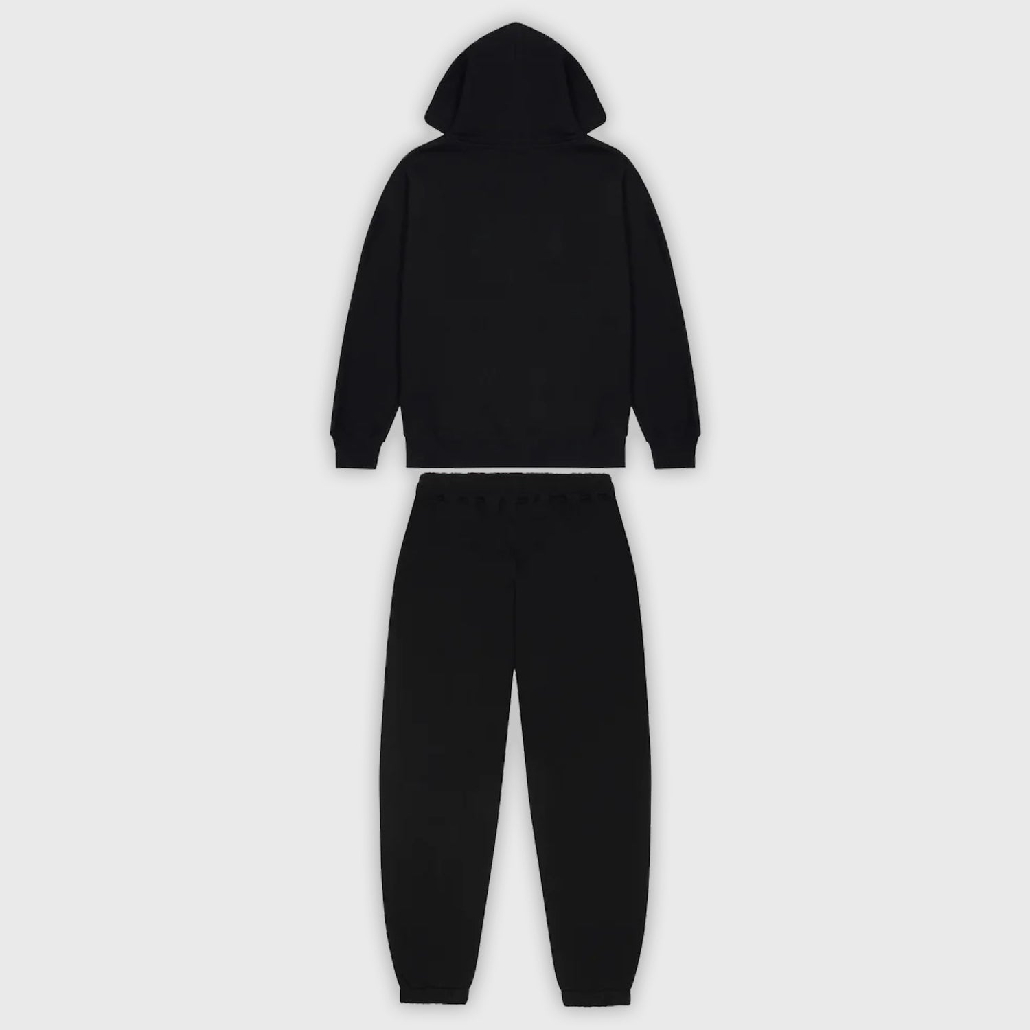 TRAPSTAR WILDCARD BLACK MONOCHROME HOODED BLACK TRACKSUIT KICKKONNECT