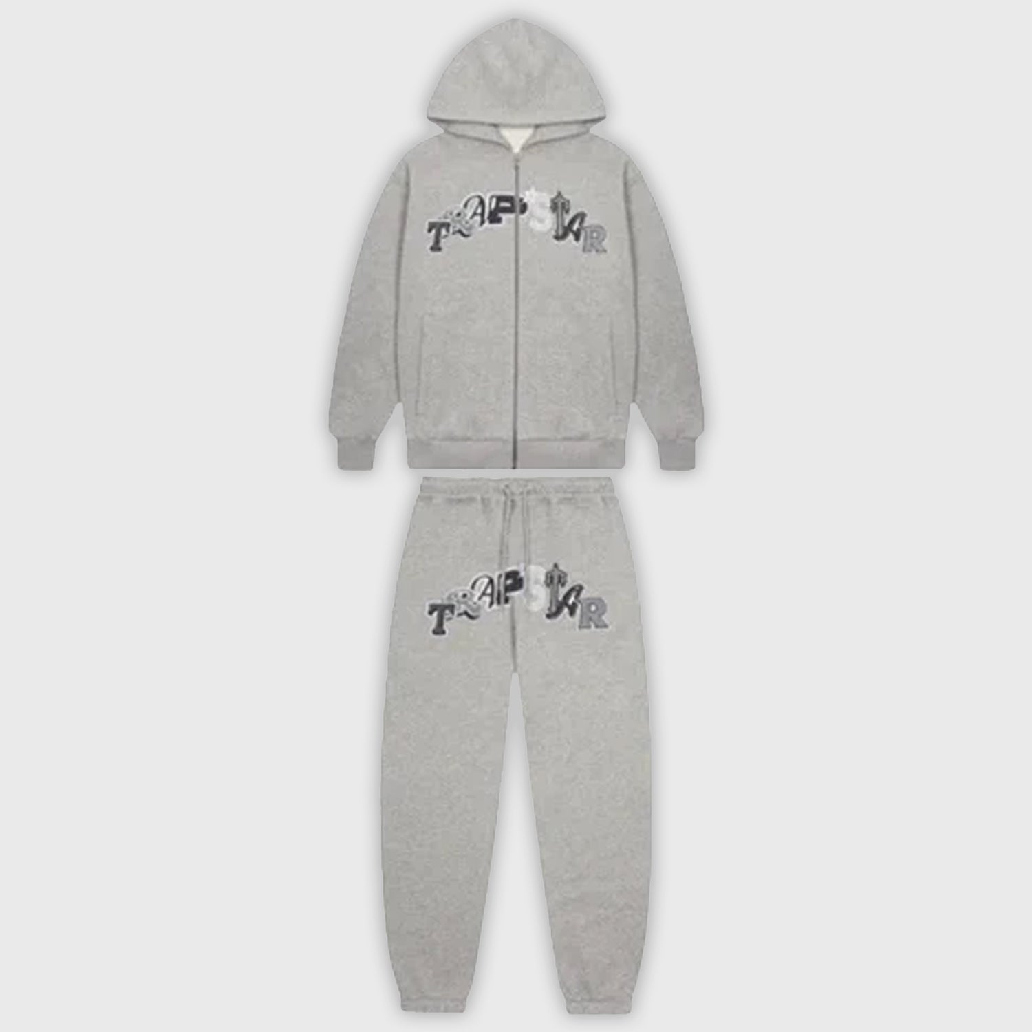 TRAPSTAR WILDCARD TRACKSUIT - GREY MONOCHROME EDITION KICKKONNECT