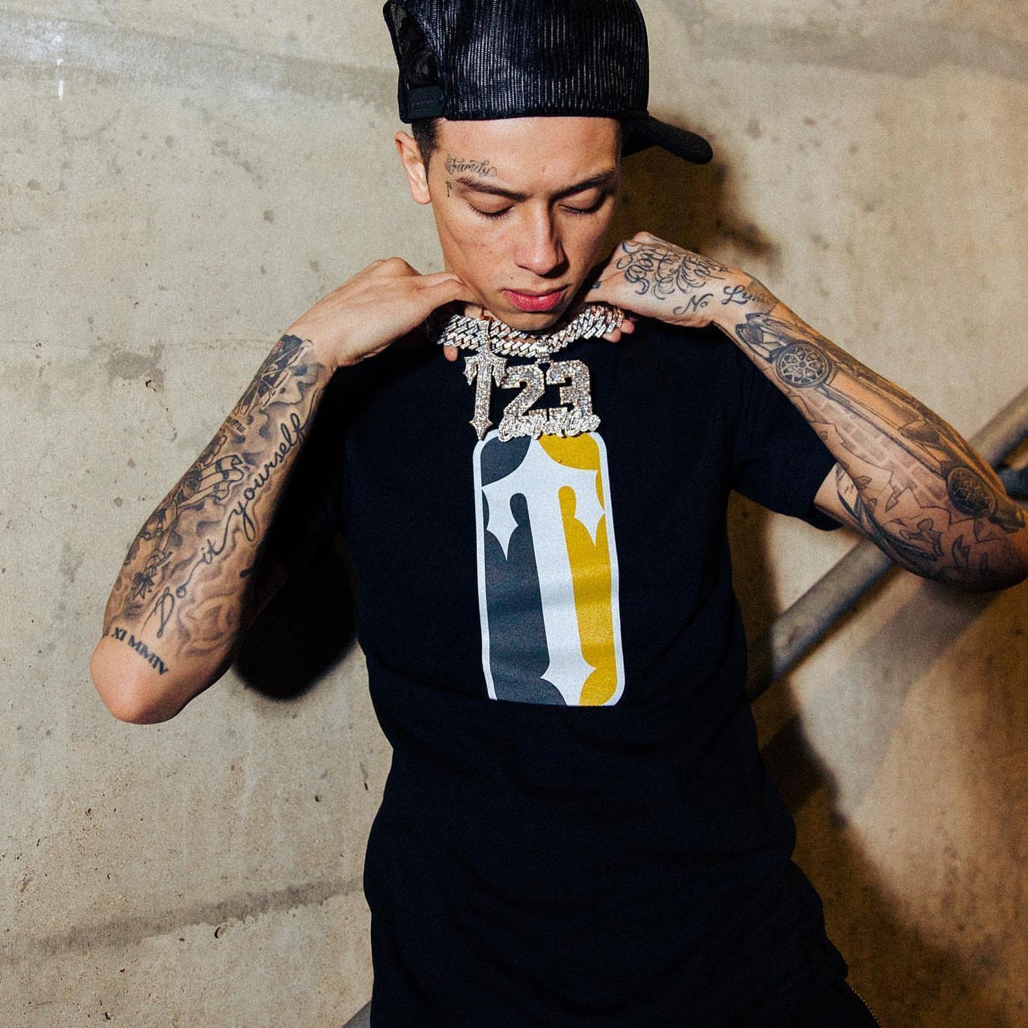 Trapstar x Central Cee Game Time T-Shirt - Black / Yellow