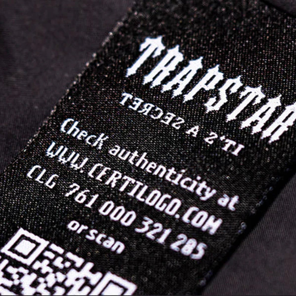 Trapstar Hyperdrive Piped Windbreaker - Black