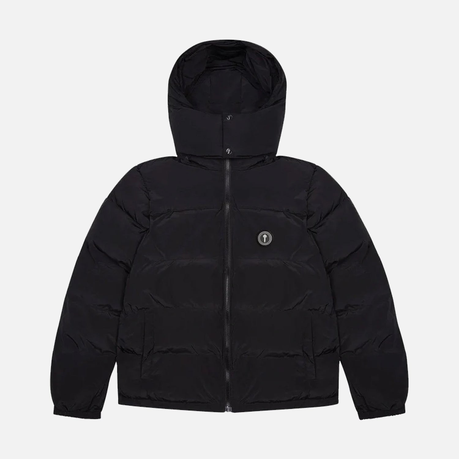 Trapstar Irongate Detachable Hooded Puffer Jacket - Black