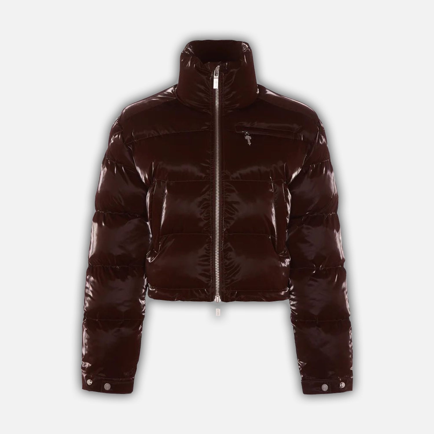 Women's Trapstar Irongate T Puffer Jacket - Shiny Brown
