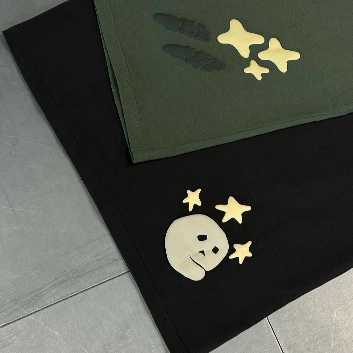 Broken Planet Market 'Cosmic Peaks' T-Shirt - Soot Black