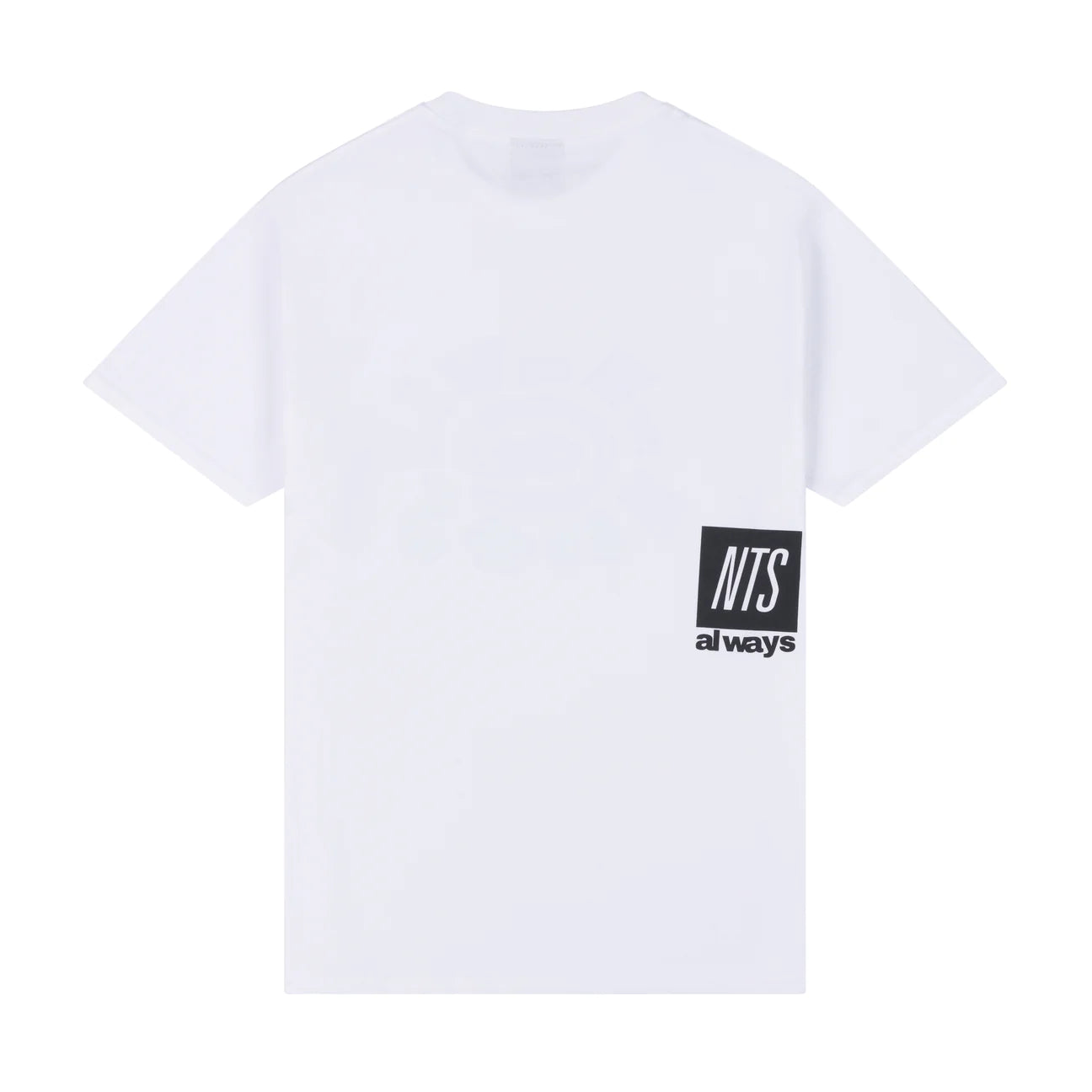 Always Do What You Should Do x NTS @ Sun T Shirt - White / Blue