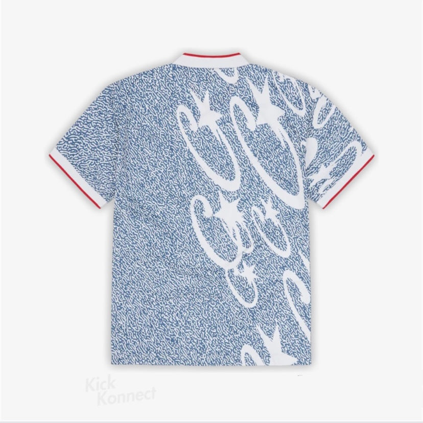 Corteiz RTW Stellar Jersey - Glacier Blue