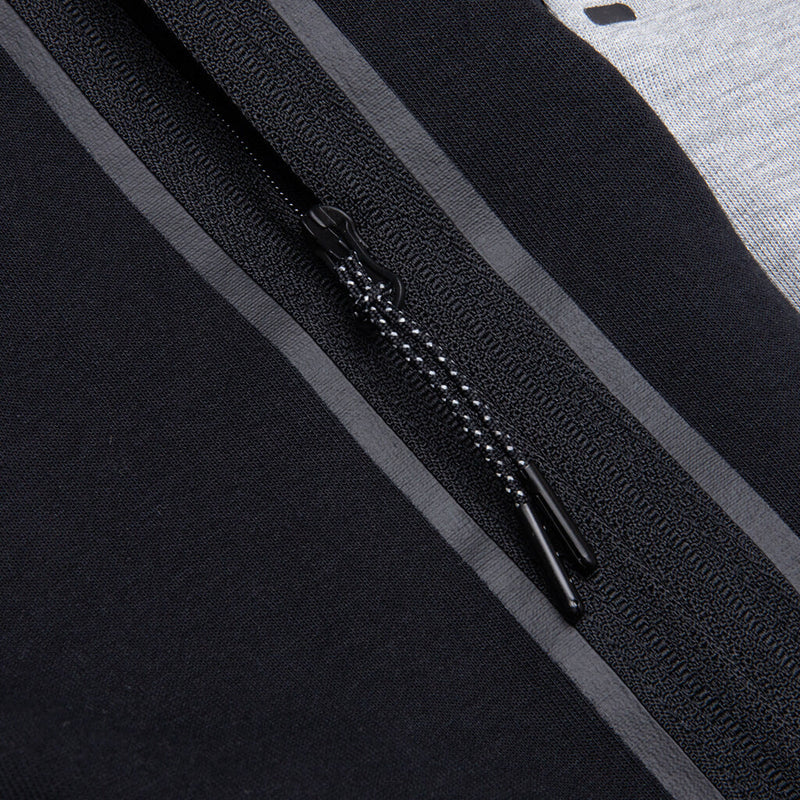 Nike Tech Fleece Bottoms - Black / Grey / White (New Season)