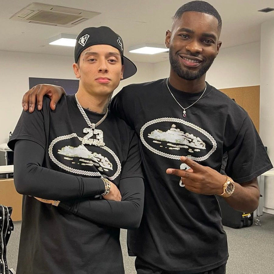 Corteiz RTW X Central CEE 23 Chain T Shirt - White