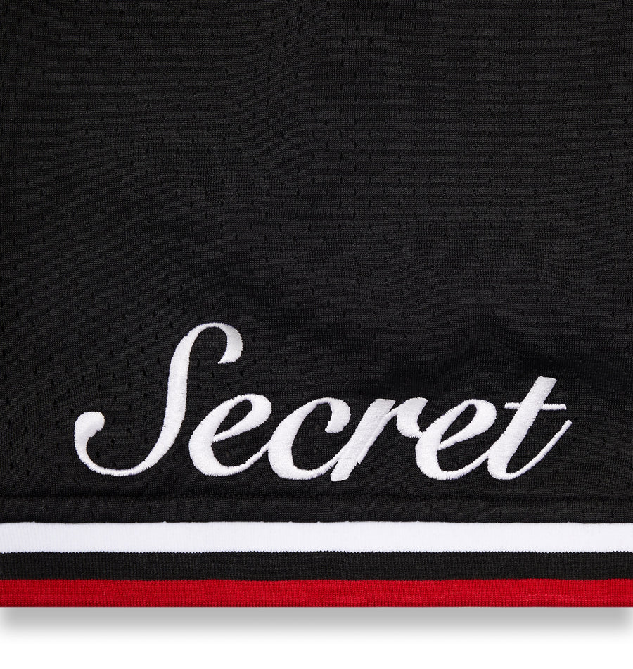 trapstar irongate arch its a secret shorts black red white kickkonnect new