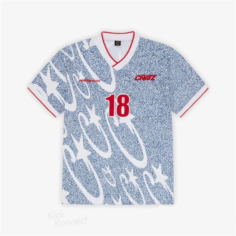 Corteiz RTW Stellar Jersey - Glacier Blue