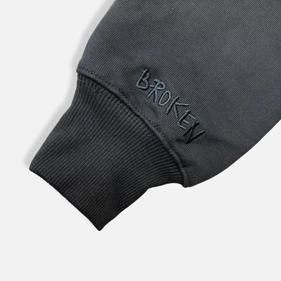 Broken Planet Market 'Out of The Shadows' Hoodie - Black