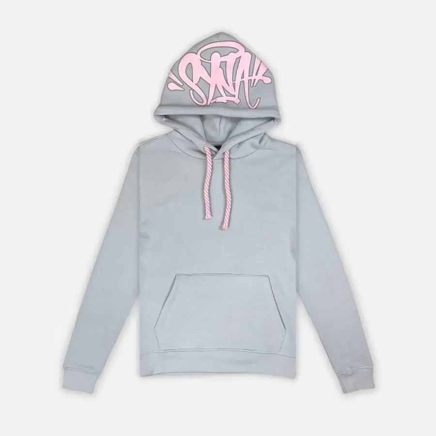 Syna World Logo Tracksuit - Grey / Pink