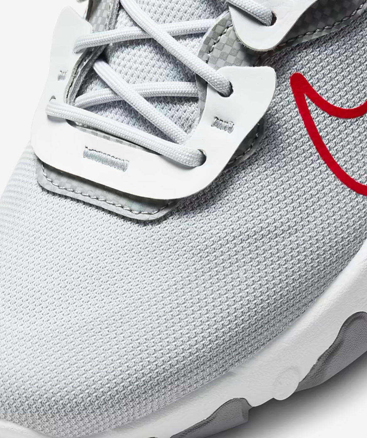 Nike React Vision Smoke Grey / University Red