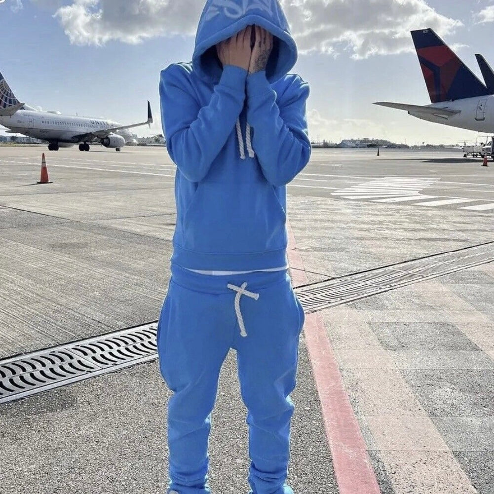 Syna World Logo Tracksuit - Blue