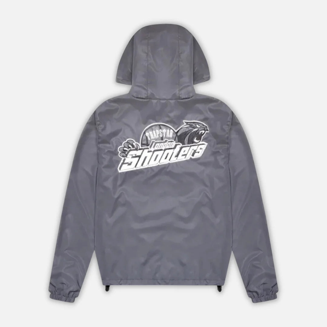 Trapstar Shooters Windbreaker - Black / Reflective