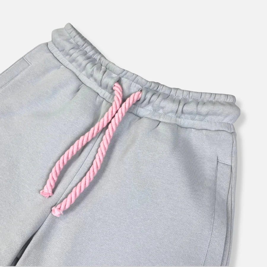 Syna World Logo Tracksuit - Grey / Pink