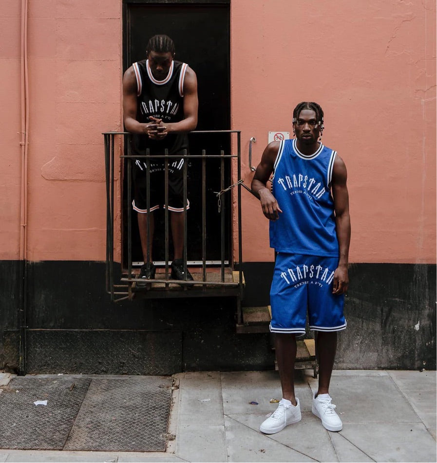 Trapstar Irongate Arch Basketball Vest - Blue