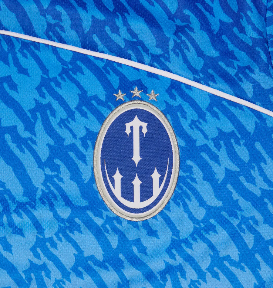 Preloved Trapstar T Football Jersey - Blue Gradient