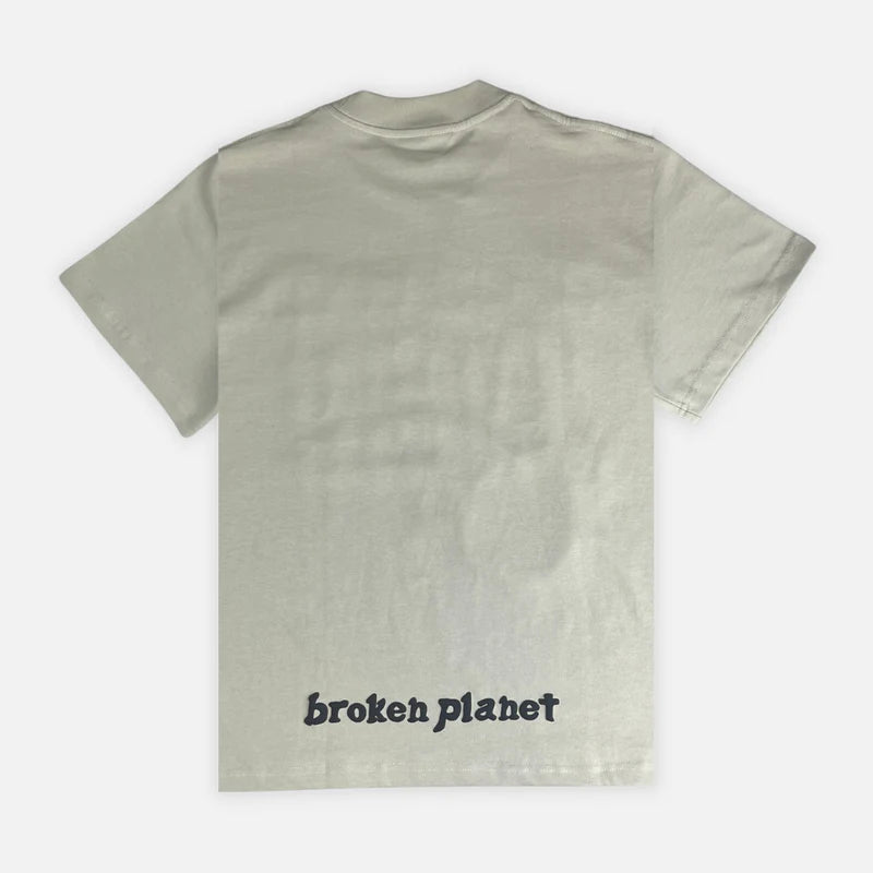 Broken Planet Market 'I Believe In Shooting Stars' T Shirt - Bone White