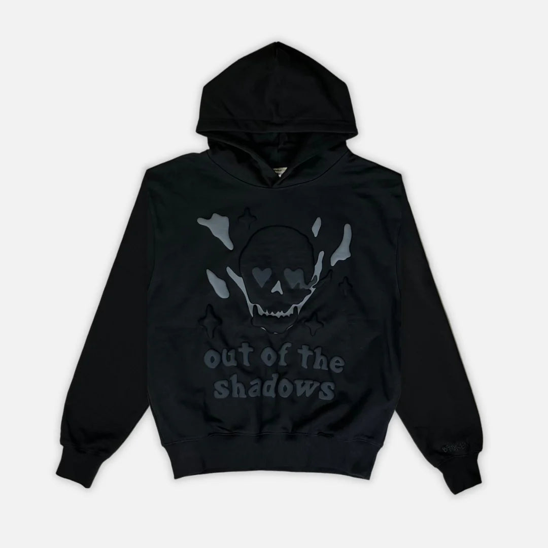 Broken Planet Market 'Out of The Shadows' Hoodie - Black