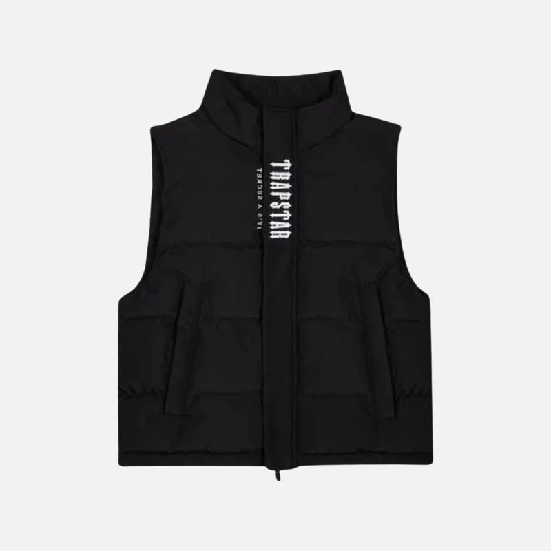 Trapstar Decoded Gilet - Black / White