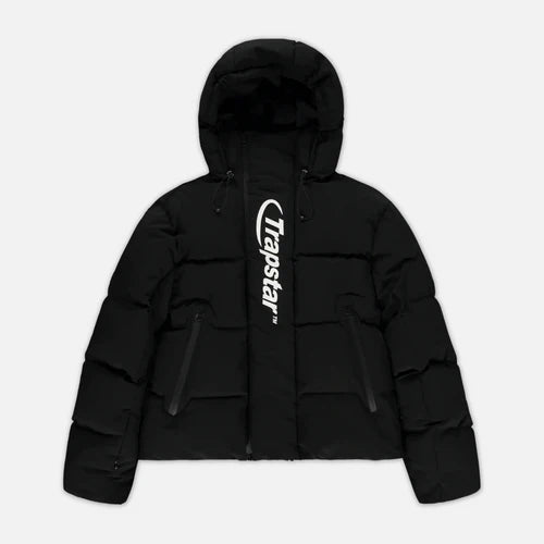 Trapstar Hyperdrive Technical Puffer Jacket - Black / White