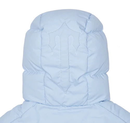 Trapstar Decoded Hooder Puffer 2.0 Jacket - Ice Blue