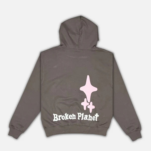 Broken Planet Market 'Stuck In A Mirage' Hoodie - Taupe