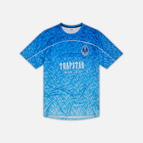 trapstar irongate t jersey blue gradient small medium large xtra large football jersey