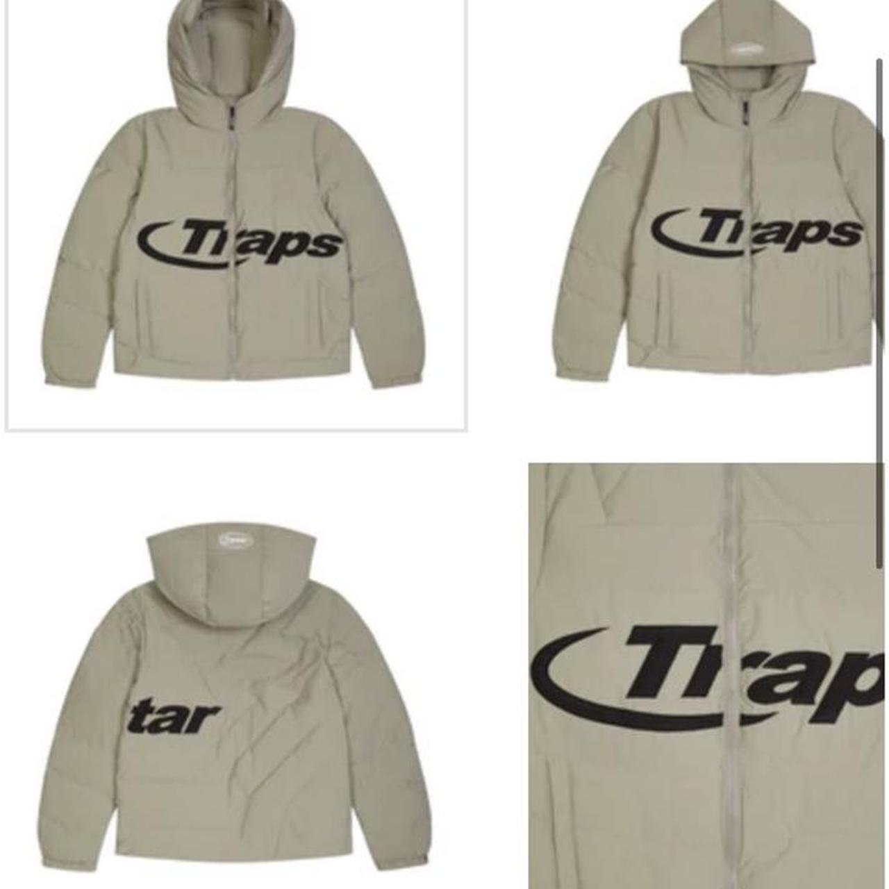 Trapstar Hyperdrive Hooded Coat - Light Olive