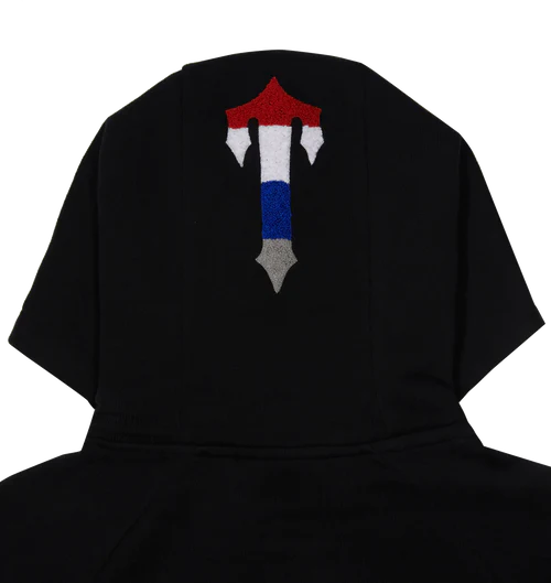 Trapstar Chenille Decoded 2.0 Hooded Tracksuit - Black Revolution