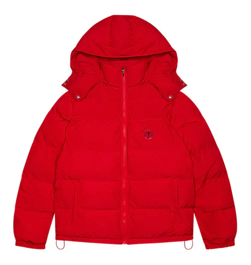 Trapstar Irongate Detachable Hooded Puffer Jacket - Infrared