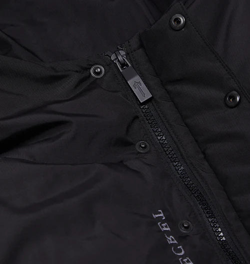 Trapstar Decoded Hooded Puffer 2.0 Jacket - Black