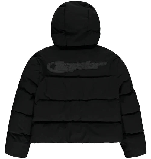 Trapstar Hyperdrive Technical Puffer Jacket - Black / White