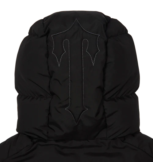Trapstar Decoded Hooded Puffer 2.0 Jacket - Black