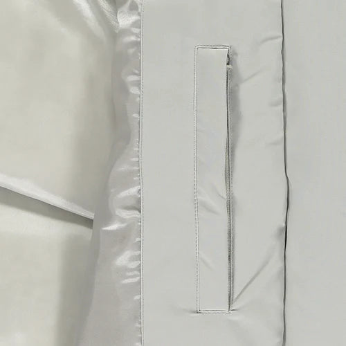 trapstar irongate technical puffer coat jacket light grey small medium large x large kickkonnect