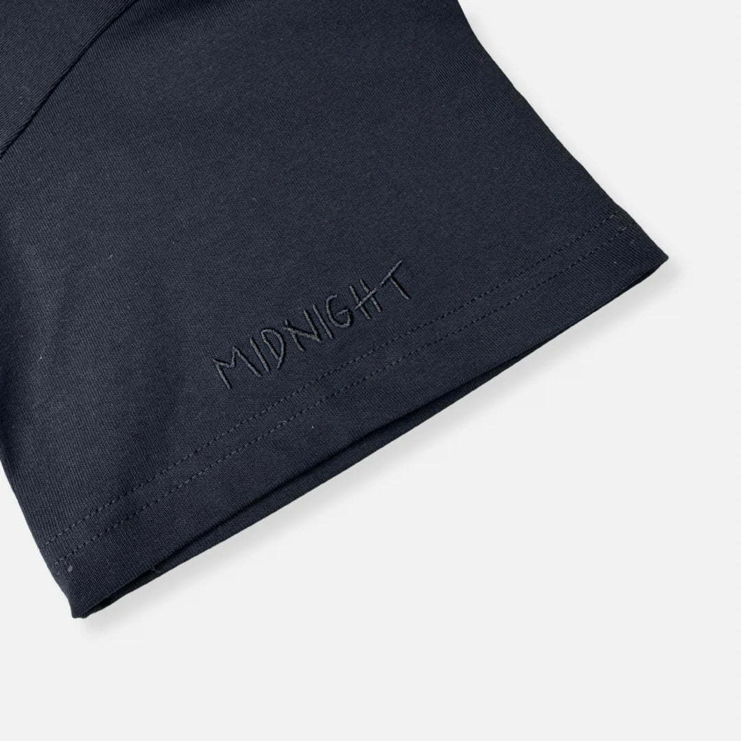 Broken Planet Market Basics T-Shirt - Midnight Black