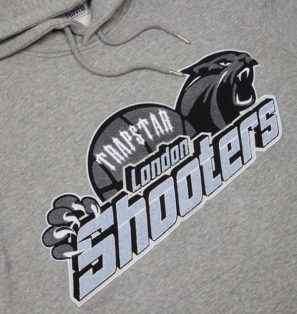 TRAPSTAR LONDON SHOOTERS HOODED TRACKSUIT GREY ICE BLUE KICKKONNECT