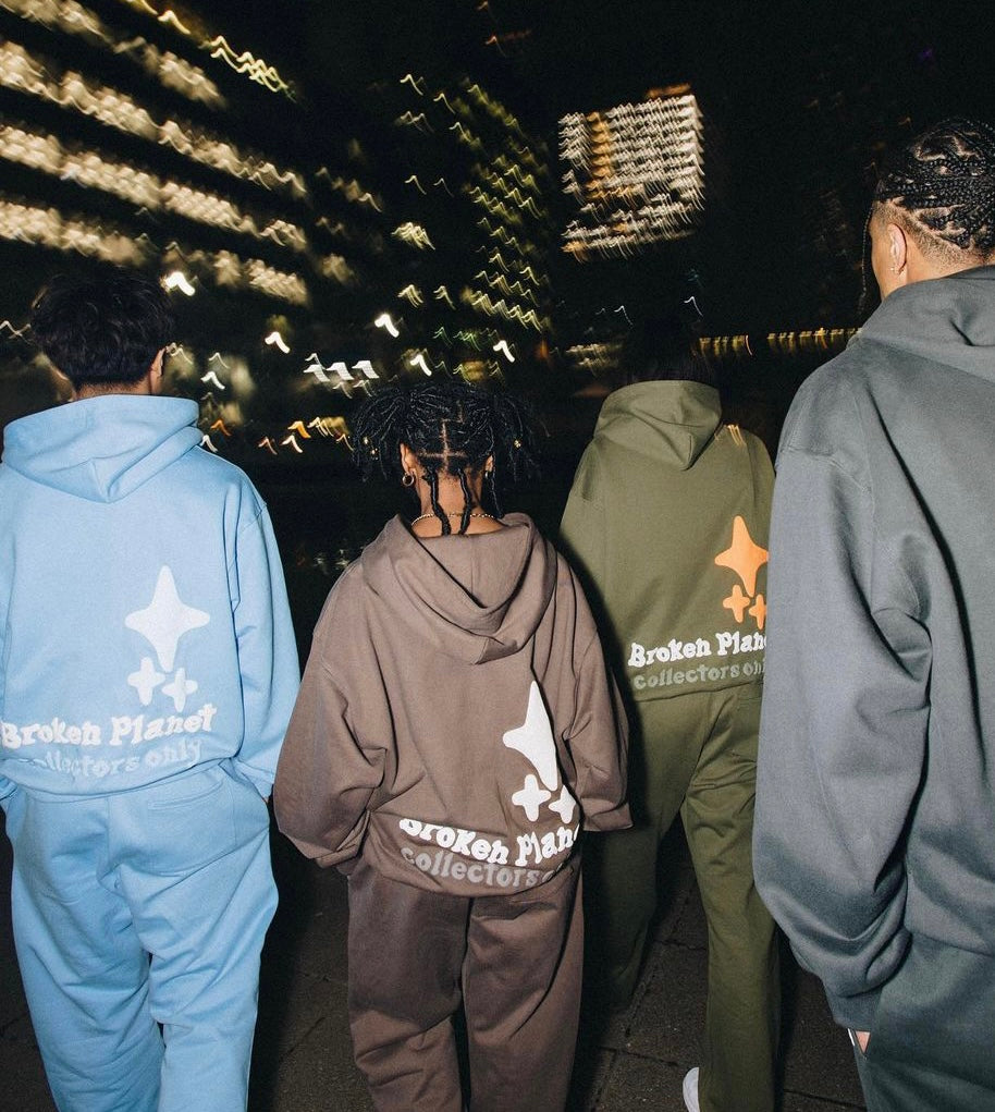 Broken Planet x KG Hoodie - University Blue
