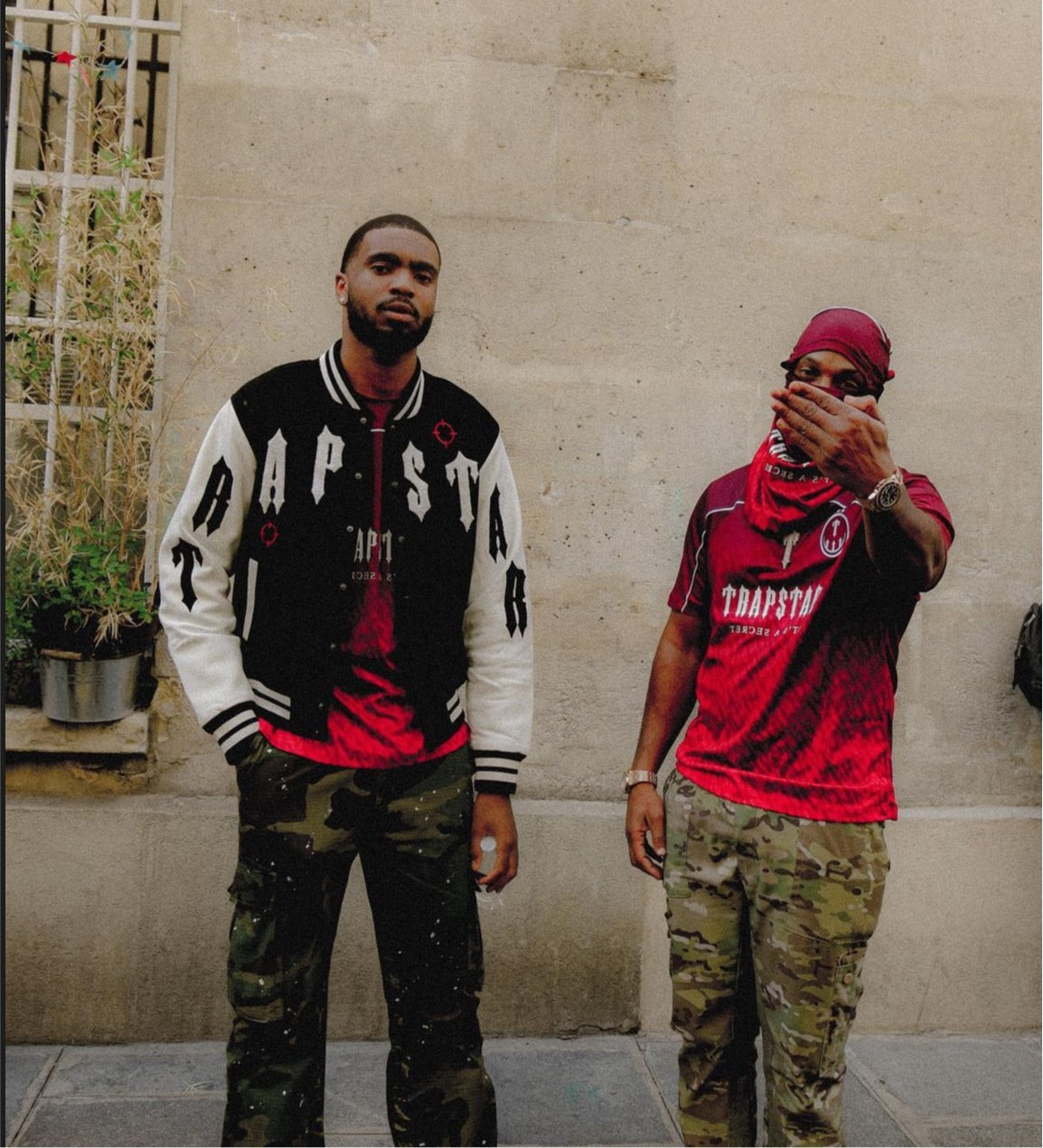 TRAPSTAR IRONGATE T FOOTBALL JERSEY RED GRADIENT KICKKONNECT