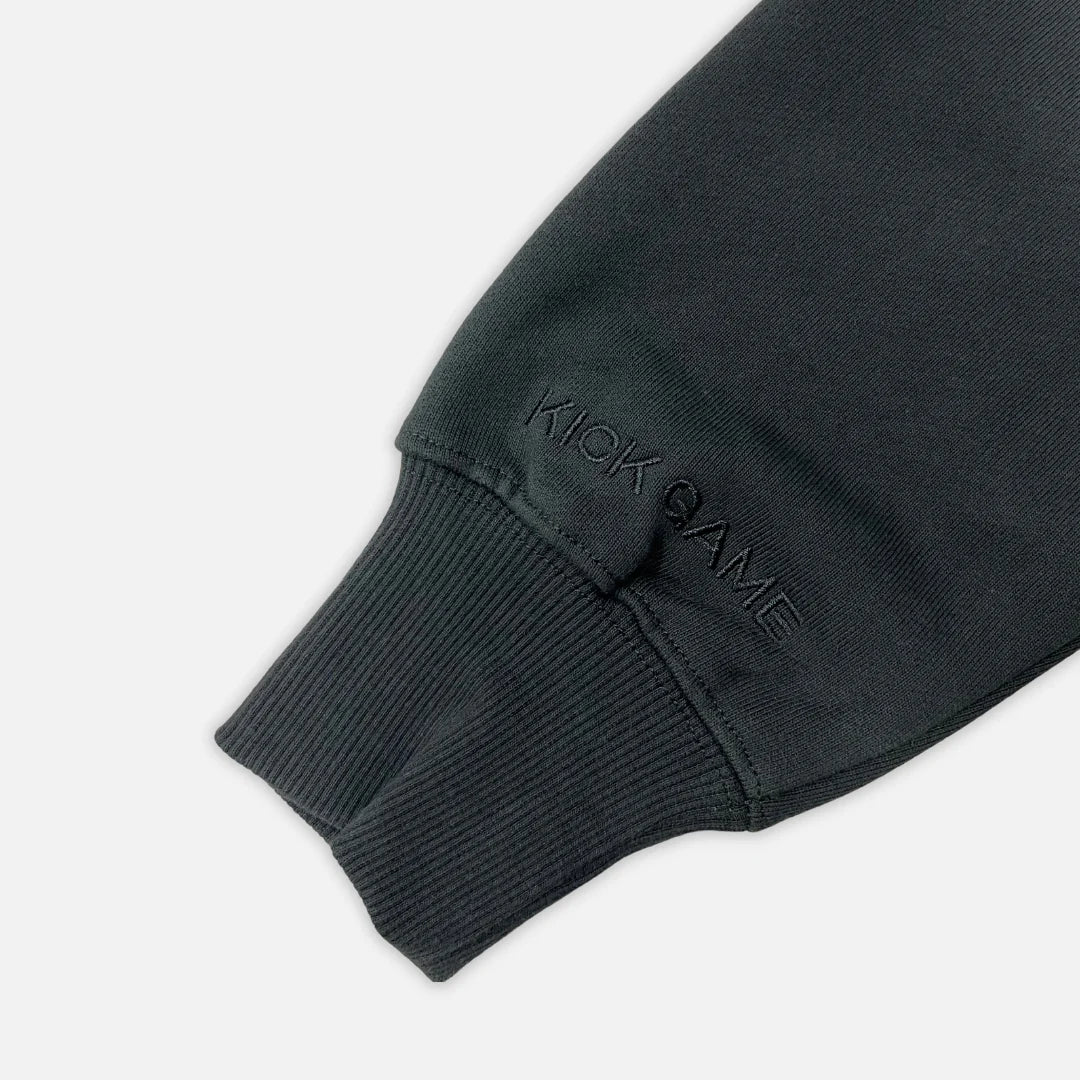 Broken Planet Market 'Am I The Only One?' Hoodie - Onyx Black / Yellow