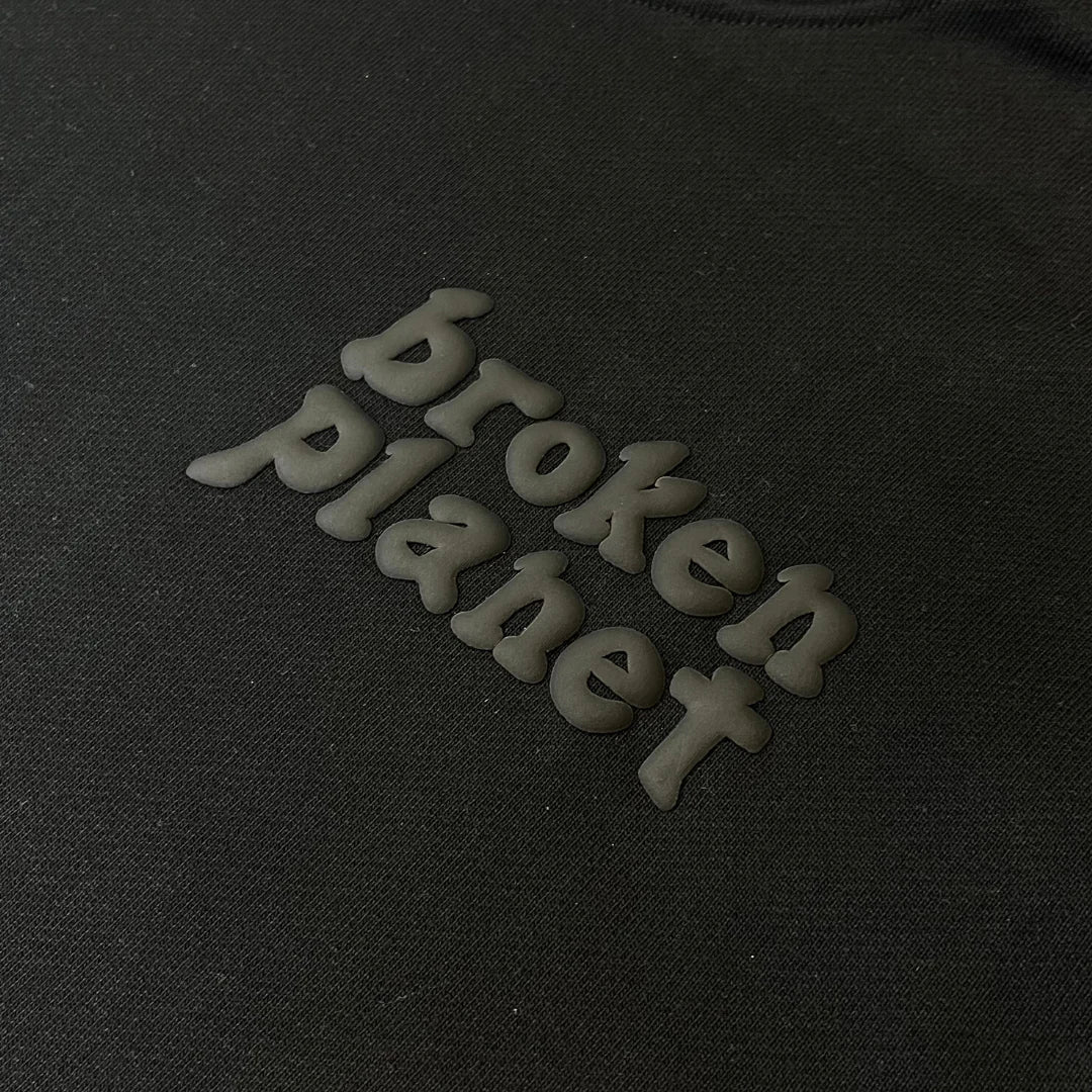 Broken Planet Market Basics T-Shirt - Midnight Black